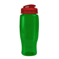 Garyline® Poly+ Recycled Bottle with Flip-Top Lid - 27 oz.