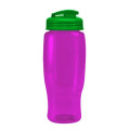 Garyline® Poly+ Recycled Bottle with Flip-Top Lid - 27 oz.