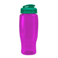 Garyline® Poly+ Recycled Bottle with Flip-Top Lid - 27 oz.