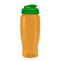 Garyline® Poly+ Recycled Bottle with Flip-Top Lid - 27 oz.