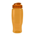 Garyline® Poly+ Recycled Bottle with Flip-Top Lid - 27 oz.