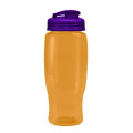 Garyline® Poly+ Recycled Bottle with Flip-Top Lid - 27 oz.