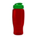 Garyline® Poly+ Recycled Bottle with Flip-Top Lid - 27 oz.