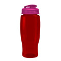 Garyline® Poly+ Recycled Bottle with Flip-Top Lid - 27 oz.