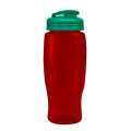 Garyline® Poly+ Recycled Bottle with Flip-Top Lid - 27 oz.