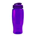 Garyline® Poly+ Recycled Bottle with Flip-Top Lid - 27 oz.