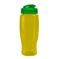 Garyline® Poly+ Recycled Bottle with Flip-Top Lid - 27 oz.