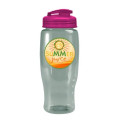 Garyline® Poly+ Recycled Bottle with Flip-Top Lid - 27 oz.