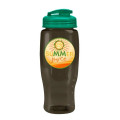 Garyline® Poly+ Recycled Bottle with Flip-Top Lid - 27 oz.