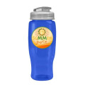 Garyline® Poly+ Recycled Bottle with Flip-Top Lid - 27 oz.