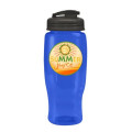 Garyline® Poly+ Recycled Bottle with Flip-Top Lid - 27 oz.