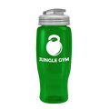 Garyline® Poly+ Recycled Bottle with Flip-Top Lid - 27 oz.