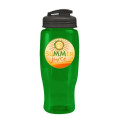 Garyline® Poly+ Recycled Bottle with Flip-Top Lid - 27 oz.