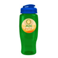 Garyline® Poly+ Recycled Bottle with Flip-Top Lid - 27 oz.