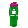 Garyline® Poly+ Recycled Bottle with Flip-Top Lid - 27 oz.