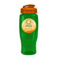 Garyline® Poly+ Recycled Bottle with Flip-Top Lid - 27 oz.