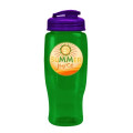 Garyline® Poly+ Recycled Bottle with Flip-Top Lid - 27 oz.