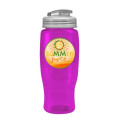 Garyline® Poly+ Recycled Bottle with Flip-Top Lid - 27 oz.
