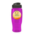 Garyline® Poly+ Recycled Bottle with Flip-Top Lid - 27 oz.