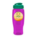 Garyline® Poly+ Recycled Bottle with Flip-Top Lid - 27 oz.