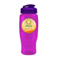 Garyline® Poly+ Recycled Bottle with Flip-Top Lid - 27 oz.