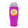 Garyline® Poly+ Recycled Bottle with Flip-Top Lid - 27 oz.