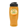 Garyline® Poly+ Recycled Bottle with Flip-Top Lid - 27 oz.