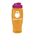 Garyline® Poly+ Recycled Bottle with Flip-Top Lid - 27 oz.