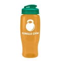 Garyline® Poly+ Recycled Bottle with Flip-Top Lid - 27 oz.