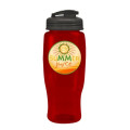 Garyline® Poly+ Recycled Bottle with Flip-Top Lid - 27 oz.