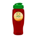 Garyline® Poly+ Recycled Bottle with Flip-Top Lid - 27 oz.