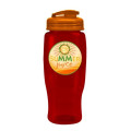 Garyline® Poly+ Recycled Bottle with Flip-Top Lid - 27 oz.