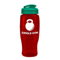 Garyline® Poly+ Recycled Bottle with Flip-Top Lid - 27 oz.