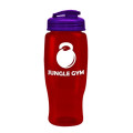 Garyline® Poly+ Recycled Bottle with Flip-Top Lid - 27 oz.