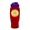 Garyline® Poly+ Recycled Bottle with Flip-Top Lid - 27 oz.