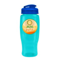 Garyline® Poly+ Recycled Bottle with Flip-Top Lid - 27 oz.