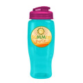Garyline® Poly+ Recycled Bottle with Flip-Top Lid - 27 oz.
