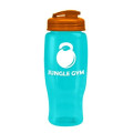 Garyline® Poly+ Recycled Bottle with Flip-Top Lid - 27 oz.