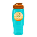 Garyline® Poly+ Recycled Bottle with Flip-Top Lid - 27 oz.