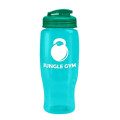 Garyline® Poly+ Recycled Bottle with Flip-Top Lid - 27 oz.