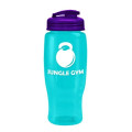 Garyline® Poly+ Recycled Bottle with Flip-Top Lid - 27 oz.