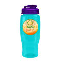 Garyline® Poly+ Recycled Bottle with Flip-Top Lid - 27 oz.