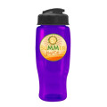 Garyline® Poly+ Recycled Bottle with Flip-Top Lid - 27 oz.