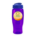 Garyline® Poly+ Recycled Bottle with Flip-Top Lid - 27 oz.