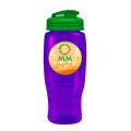Garyline® Poly+ Recycled Bottle with Flip-Top Lid - 27 oz.
