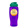 Garyline® Poly+ Recycled Bottle with Flip-Top Lid - 27 oz.