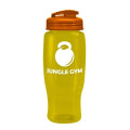 Garyline® Poly+ Recycled Bottle with Flip-Top Lid - 27 oz.