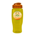 Garyline® Poly+ Recycled Bottle with Flip-Top Lid - 27 oz.