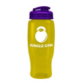 Garyline® Poly+ Recycled Bottle with Flip-Top Lid - 27 oz.