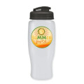 Garyline® Poly+ Recycled Bottle with Flip-Top Lid - 27 oz.